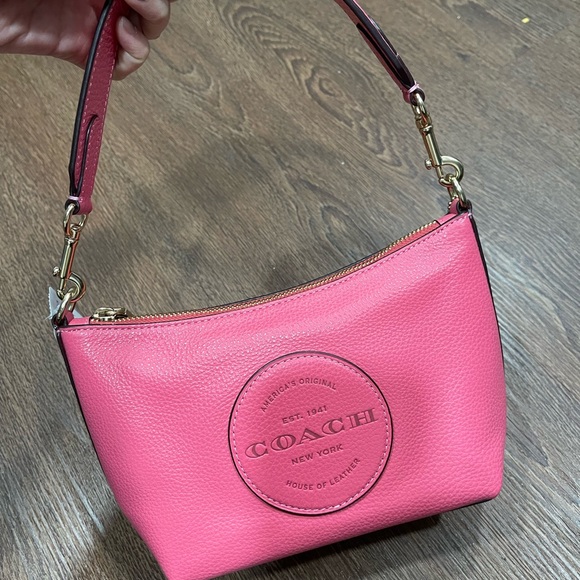 Coach Dempsey Shoulder Bag With Patch - Picture 6 of 6